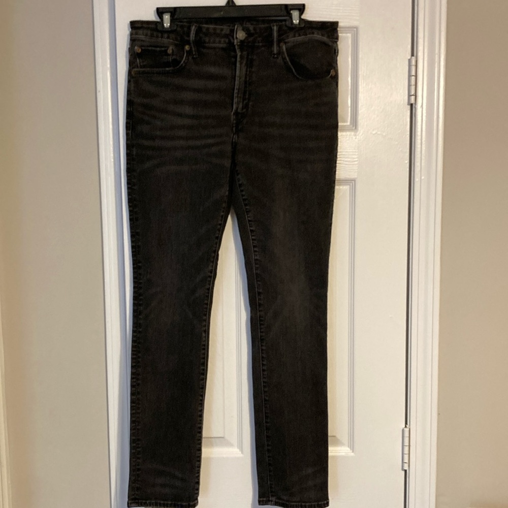 Men’s American Eagle ‘slim’ fit airflex+ black denim jeans 34x32